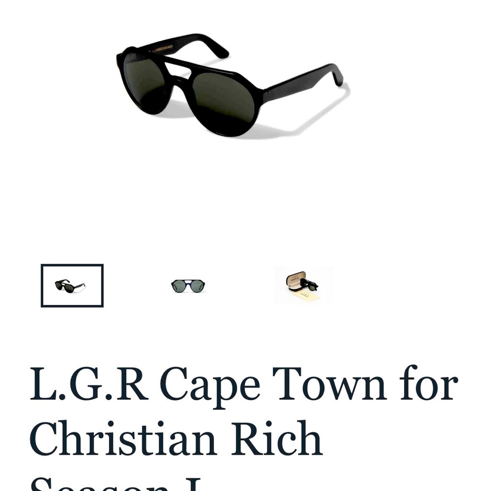 Cape Town Sunglasses - Black